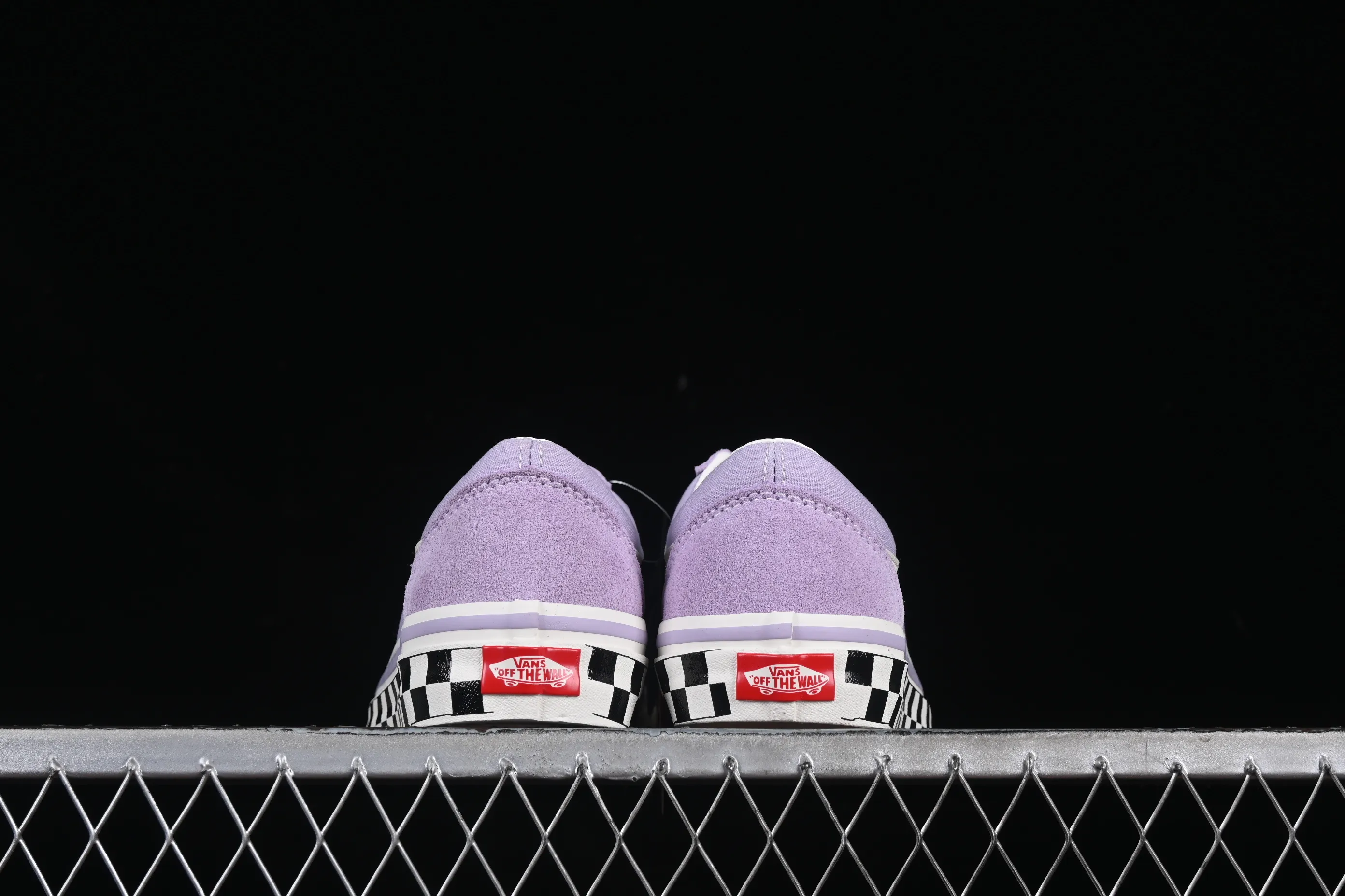 All Categories Vans Vans Series Vans Low Vans Low Vans Old Skool Reissue 136 Purple Checkerboard Baotou Retro Casual Canvas Shoes VN000MT6E3N